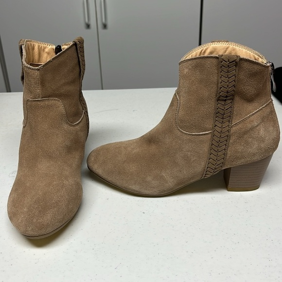 Tan Suede Boots - Picture 10 of 16